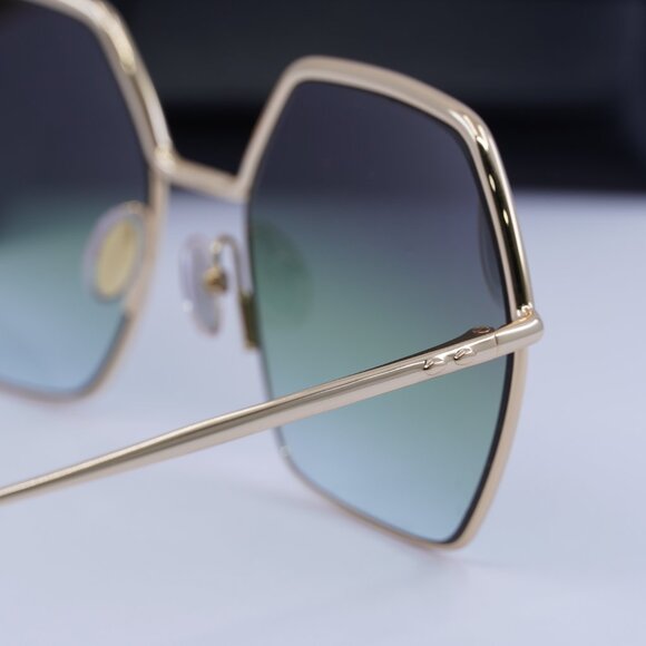 Final Price! Isabel Marant IM 0119/S 0000 IB Gold/Green Sunglasses - Picture 10 of 11